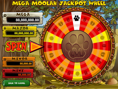 mega moolah wheel of fortune